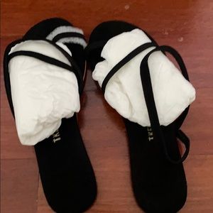 Tkees Suede Sandals - New! Never worn!